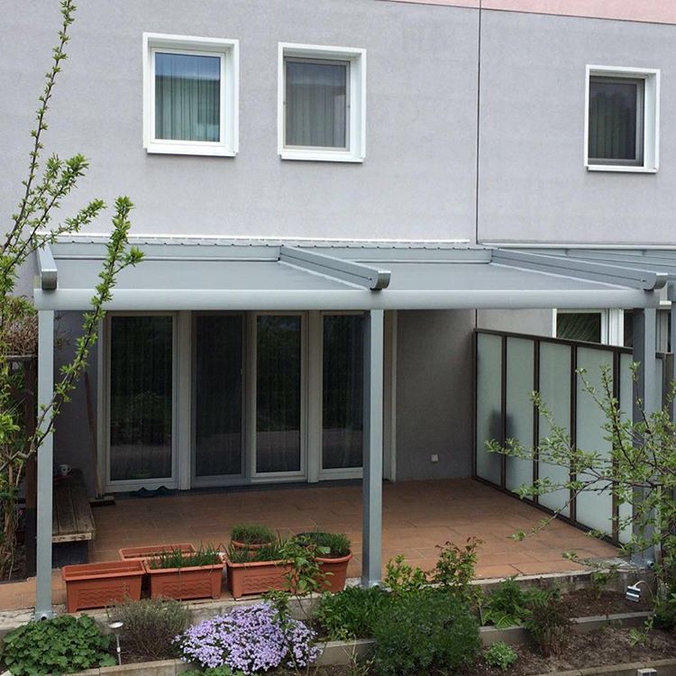 Pergola an einem Privathaus